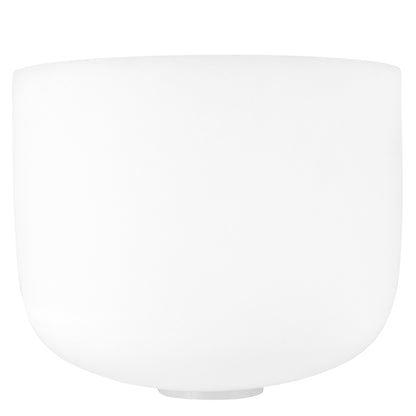 14" Crystal Singing Bowl Frosted 440 Hz in C