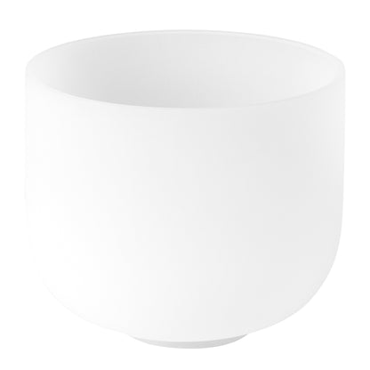 9" Crystal Singing Bowl Frosted 440 Hz in A