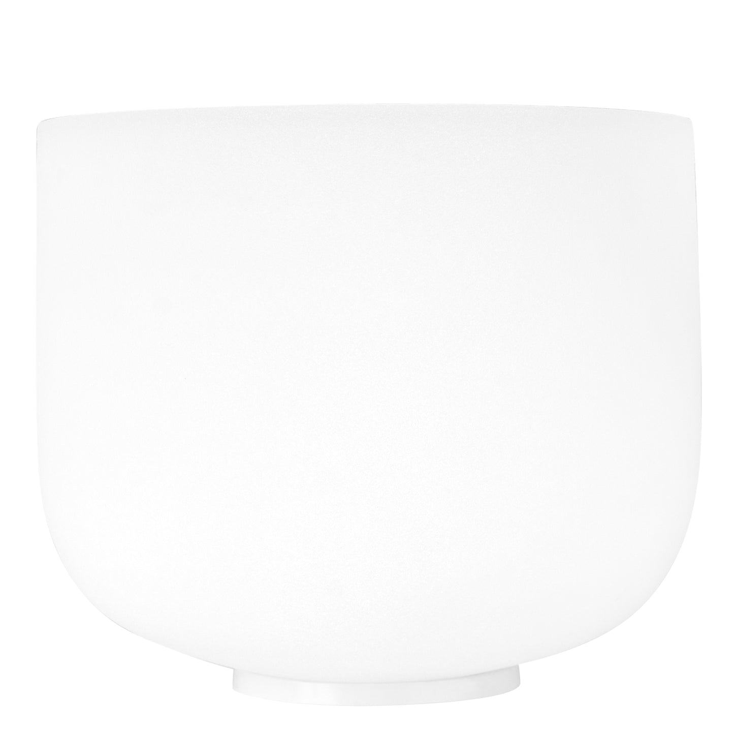 9" Crystal Singing Bowl Frosted 440 Hz in A