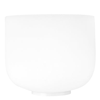9" Crystal Singing Bowl Frosted 440 Hz in A