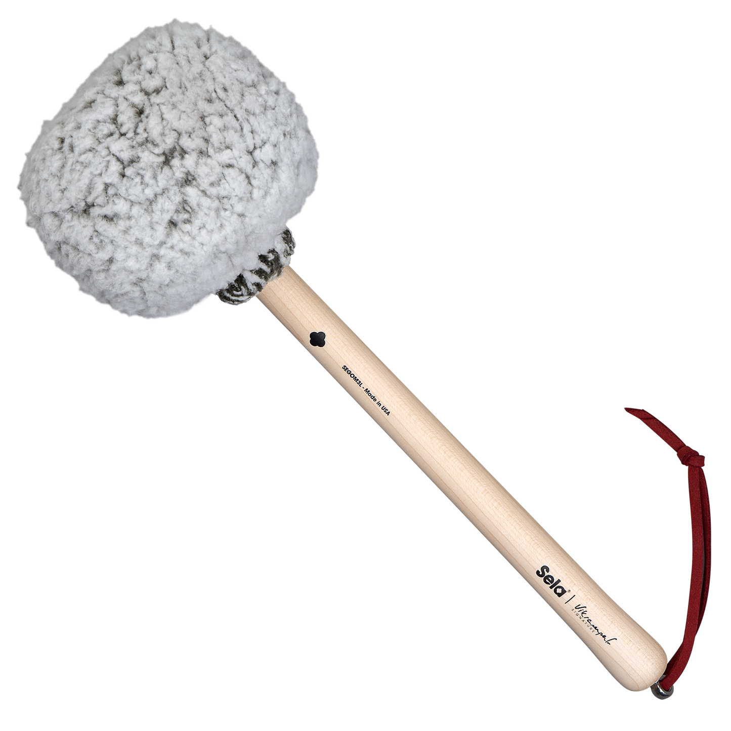 Gong Schlägel Vikrampal Natural Balance - Large, Frosted Olive