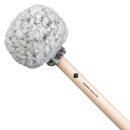 Gong Mallet Vikrampal Natural Balance - Medium, Frosted Olive