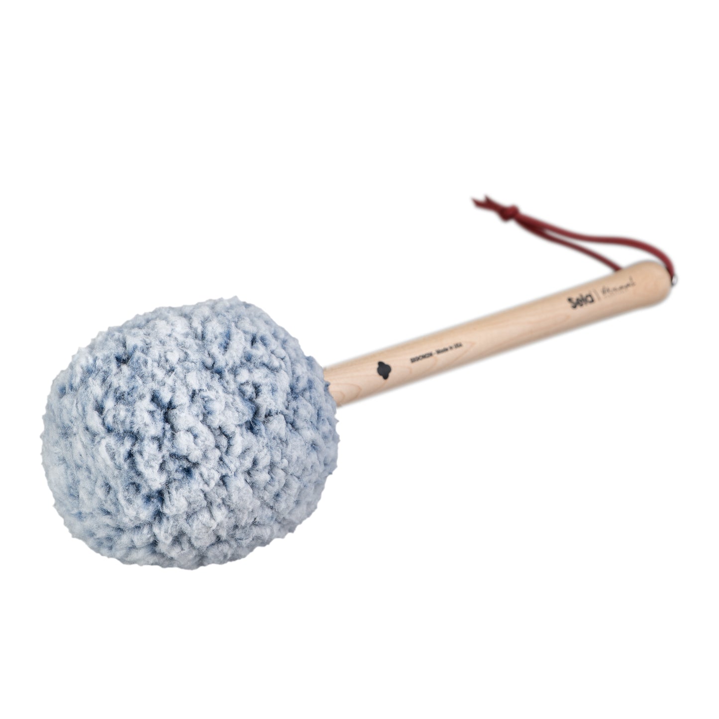 Gong Mallet Vikrampal Natural Balance - Medium, Frosted Olive
