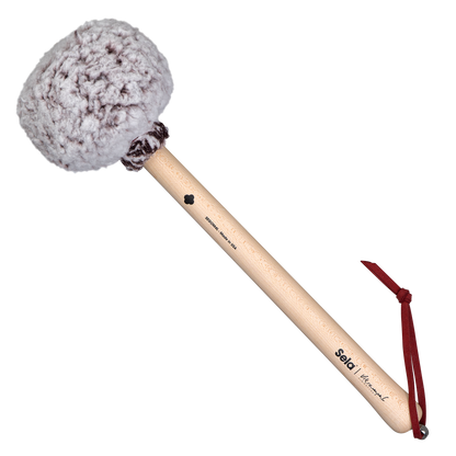Gong Mallet Vikrampal Deep Resonance - Large, Frosted Wine