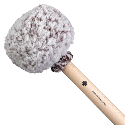 Gong Mallet Vikrampal Deep Resonance - Large, Frosted Wine