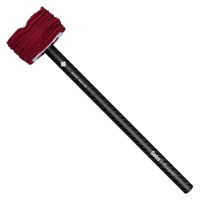 Gong Mallet Vikrampal Fine Touch Soft - Large, Burgundy