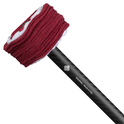 Gong Mallet Vikrampal Fine Touch Soft - Large, Burgundy