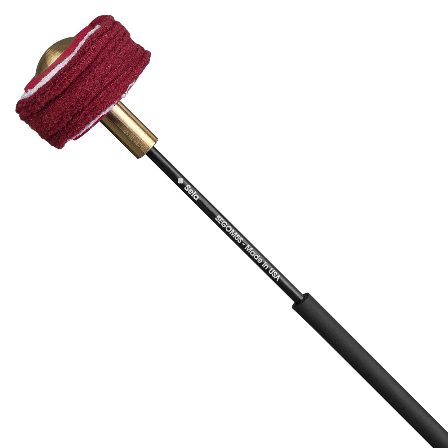 Gong Mallet Vikrampal Fine Touch Overtones - Burgundy
