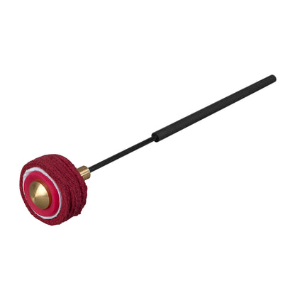 Gong Mallet Vikrampal Fine Touch Overtones - Burgundy
