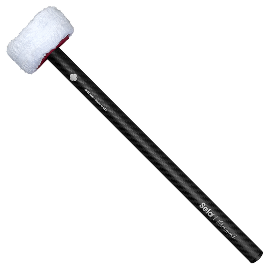 Gong Mallet Vikrampal Fine Touch Hard - Large, Natural