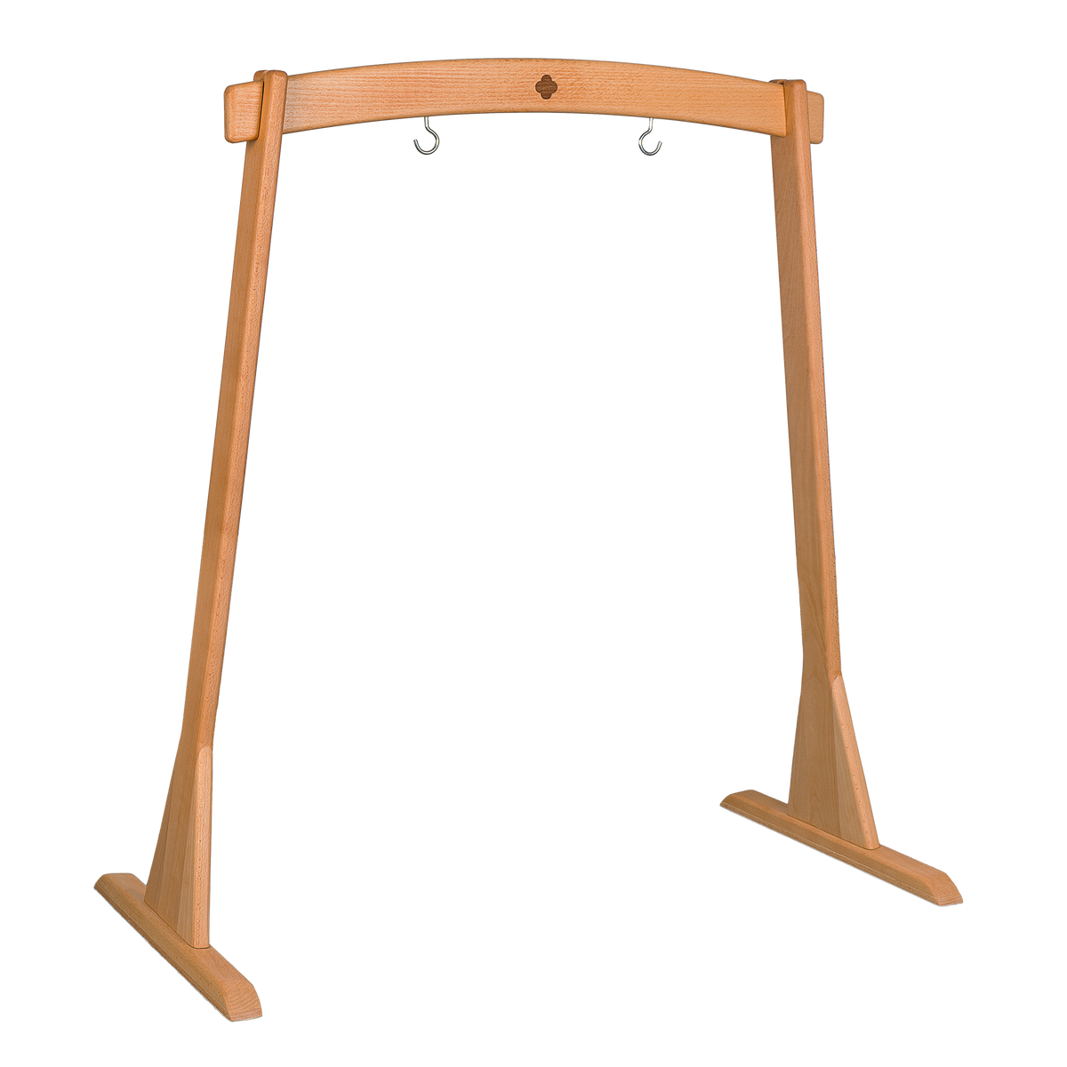 Sela Wooden Gong Stand Curved Top 28"