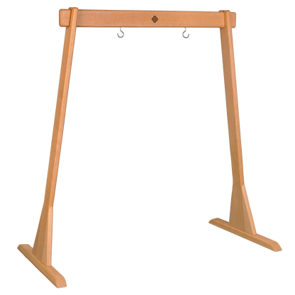 Sela Wooden Gong Stand Straight Top 28"