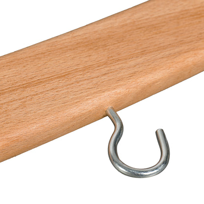 Sela Wooden Gong Stand, Straight Top 36"