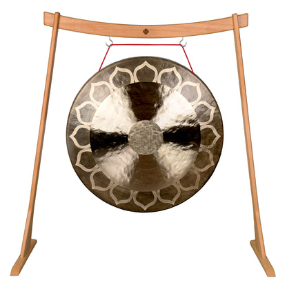 Sela Wooden Gong Stand Pagode Top 36"