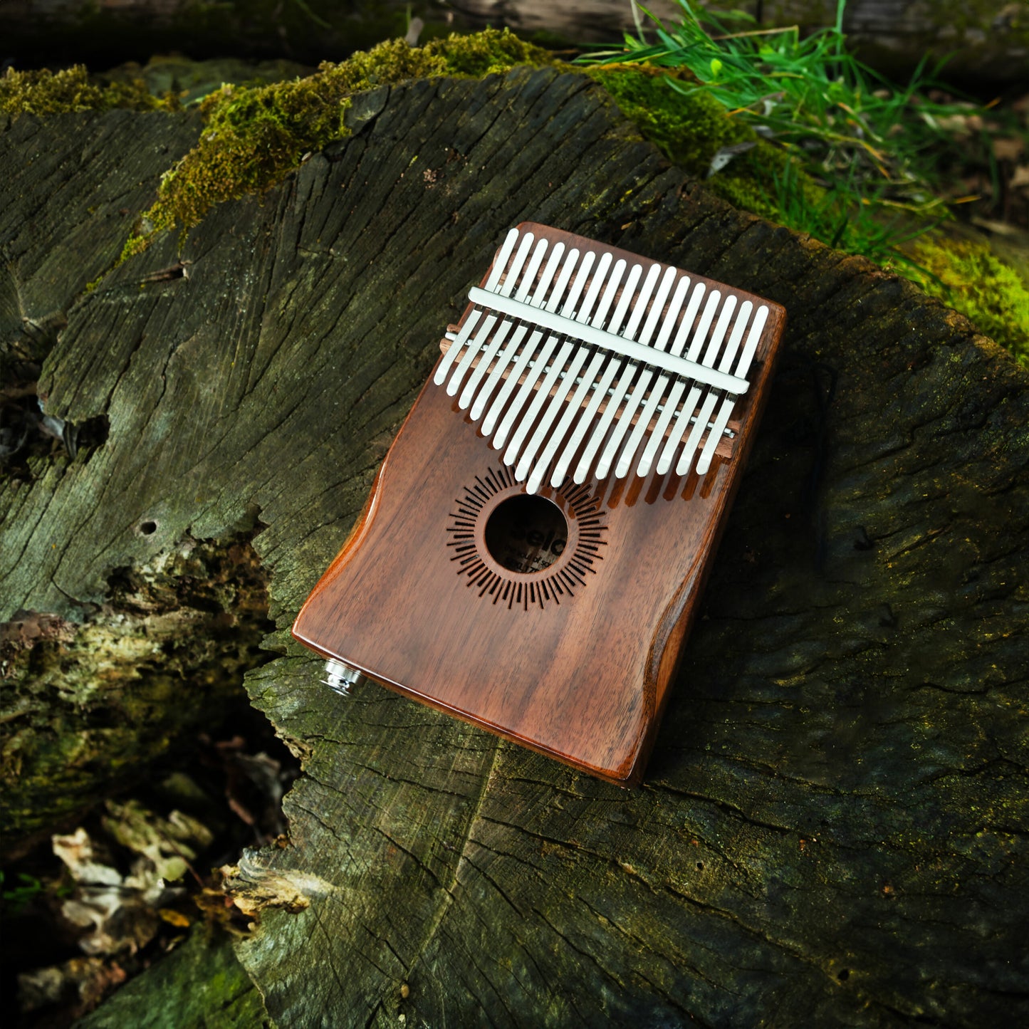Sela Kalimba 17 Koa mit Tonabnehmer