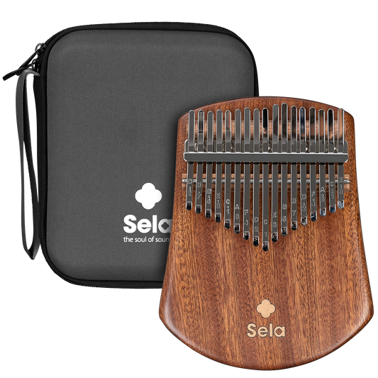 Sela Kalimba 17 Solid Sapele