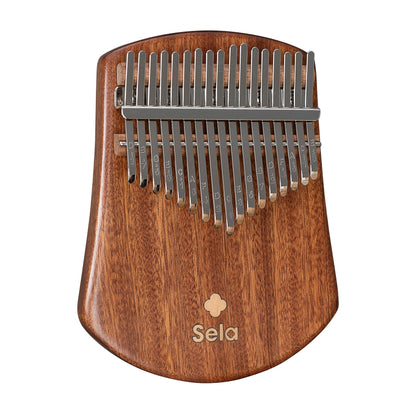 Sela Kalimba 17 Solid Sapelli