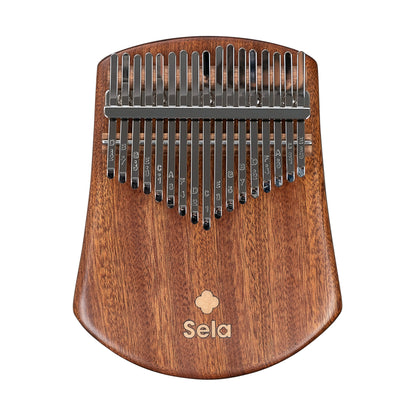 Sela Kalimba 17 Solid Sapelli