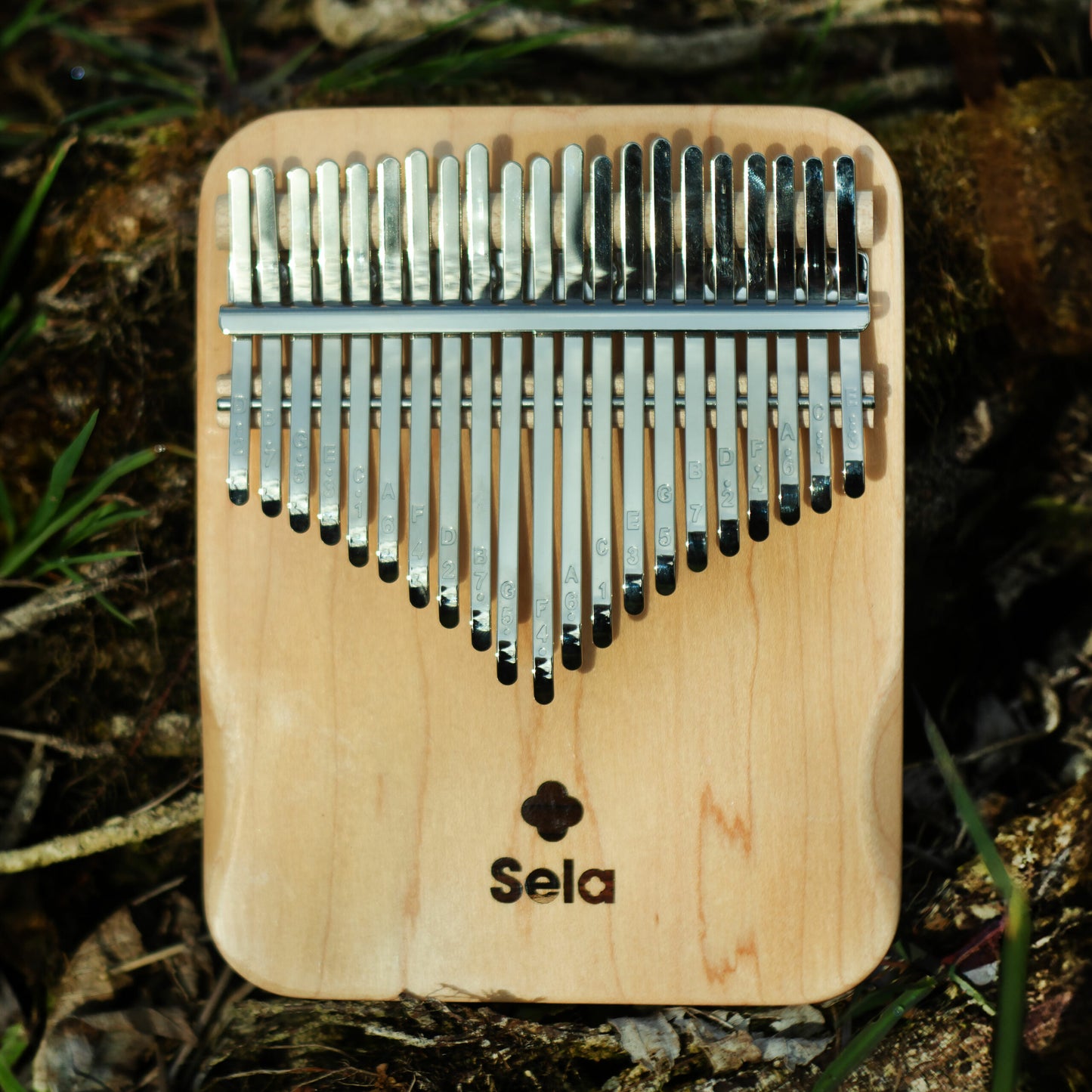 Sela Kalimba 21 Solid Ahorn