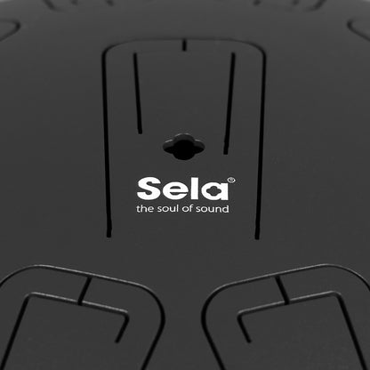 Sela Unity Tongue Drum 13" C Minor Black 432 Hz