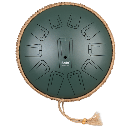 Sela Unity Tongue Drum 13" C Major Green 432 Hz
