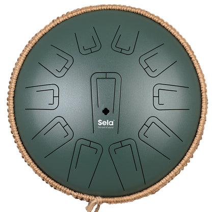 Sela Unity Tongue Drum 13" C Major Green 432 Hz