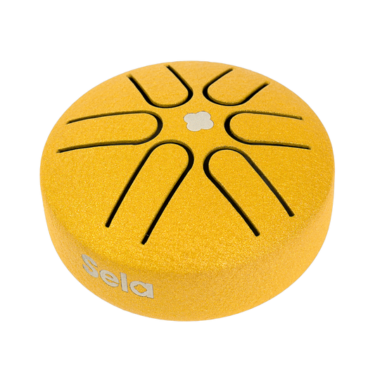 Melody Mini Tongue Drum 3" A Pentatonic Gold